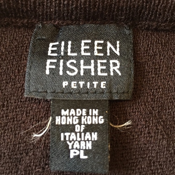 Eileen Fisher Italian Yarn Brown Skirt Petite L - Picture 4 of 5